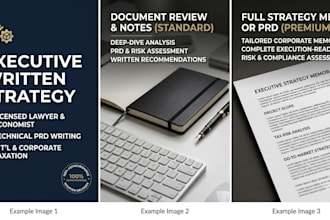 provide expert analysis for your product strategy or for legal IP or tax queries