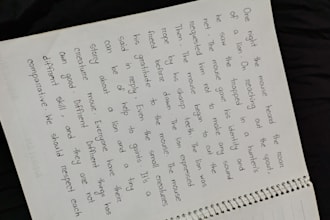 write neat handwritten documents