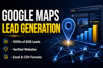 scrape google maps for local b2b lead generation