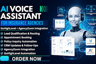 an ai voice assistant for insurance agencies using gohighlevel and agencyzoom