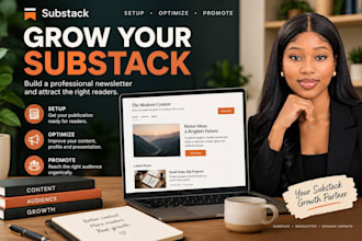 build your substack newsletter and promote it for organic growth