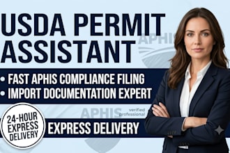 provide professional usda permit assistance for your import business