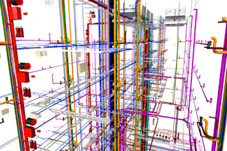 create professional mepf bim models in revit