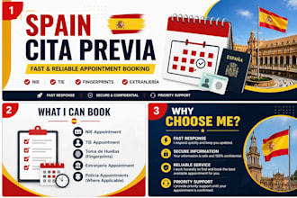 book spain cita previa nie appoitment tie appointment extrajeria appointment