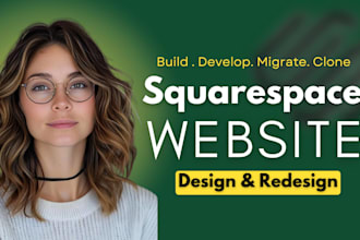 edit squarespace website design redesign, squarespace website development