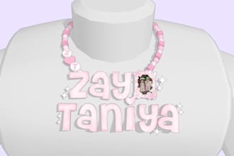 create a unique and cute necklace for your avatar
