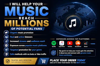 help your music reach millions of potential fans
