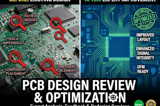 review and improve your existing pcb design