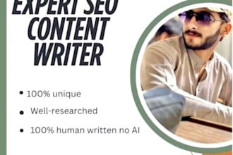 write well researched informative articles