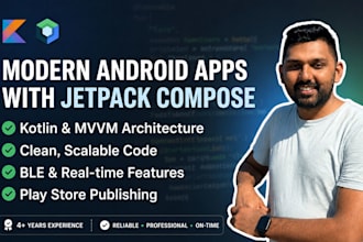 create a modern android app with jetpack compose