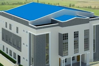 design church floor plans, 3d modelling and architectural 3d renders