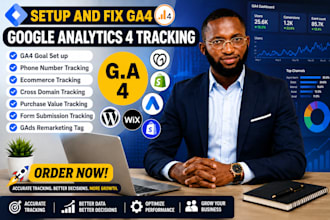 setup ga4, google analytics 4, and facebook, meta pixel conversion API