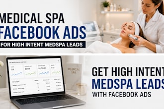 run medical spa facebook ads for high intent medspa leads
