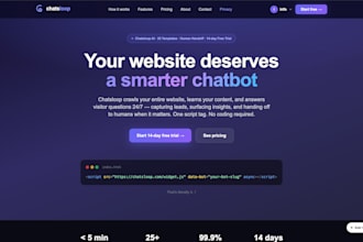 add ai chatbot to your website for answer and lead capture