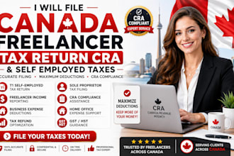 file canada freelancer tax return cra and self employed taxes