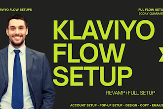 set up high converting klaviyo flows for shopify dtc brands