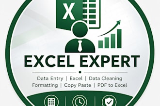 clean, format, merge, split, excel data