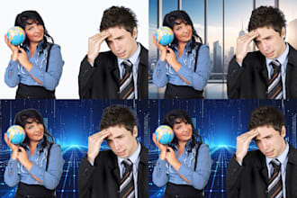 do proffesional photoediting in photoshop and lightroom