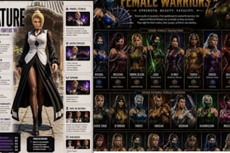 design custom metahuman outfits armor accessories for  unreal engine 5
