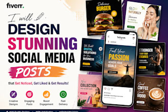 design social media posts