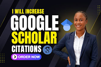 increase and backdate google scholar citations, publish research articles