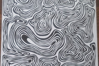 create abstract art and custom doodles