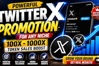 do crypto x twitter marketing x promotion, x marketing organic promotion