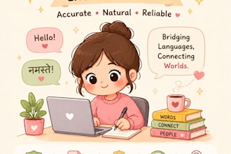 translate english to hindi and hindi to english manually