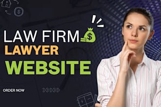 build a law firm website attorney lawyer legal office wordpress website