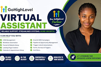 ghl virtual assistant, ghl migration, gohighlevel websites, ghl workflow expert
