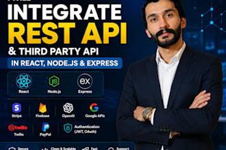 integrate the rest API stripe firebase API in react nodejs
