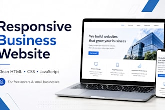 create a responsive landing page for your business