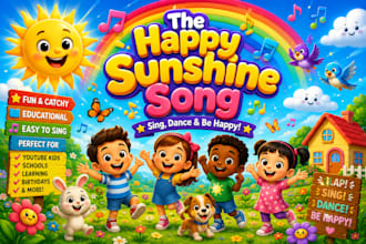 compose and produce kids music nursery rhymes for children