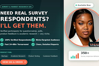 provide real online surveys respondents for google forms and surveys