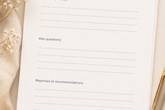 design a custom printable PDF
