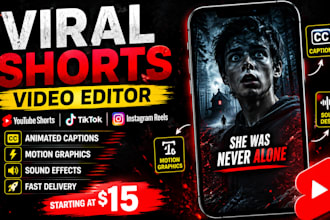 edit viral youtube shorts, tiktok, and instagram reels