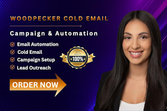 setup woodpecker automation woodpecker campaign woodpecker cold email