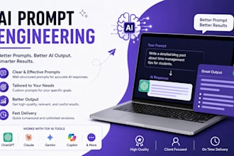 create professional ai prompts for chatgpt, cluade, gemini, and other ai tools