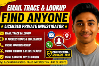 do email trace find someone email IP address location trace phone number lookup