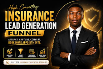build an insurance lead generation funnel that books appointments