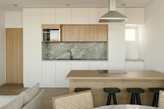create a photorealistic interior render