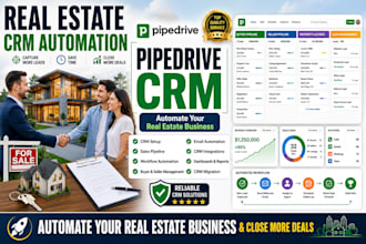 automate your real estate business with pipedrive CRM