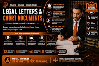 write pro se legal demand or cease and desist letters