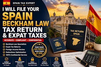 file your spain beckham law tax return and expat taxes