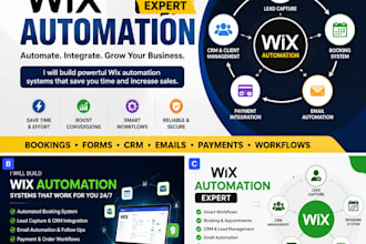 build wix automation with email forms and business work flow