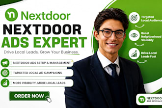 setup campaign on nextdoor social media expert nextdoor ads expert nextdoor