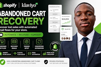 set up abandoned cart recovery automation for your store