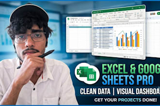 clean, format, analyze, and split data of your excel file