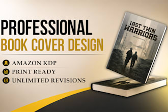 professional book cover, kindle cover, ebook cover and amazon KDP paperback