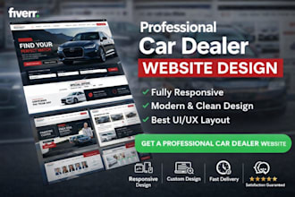 create custom automotive and car dealership websites